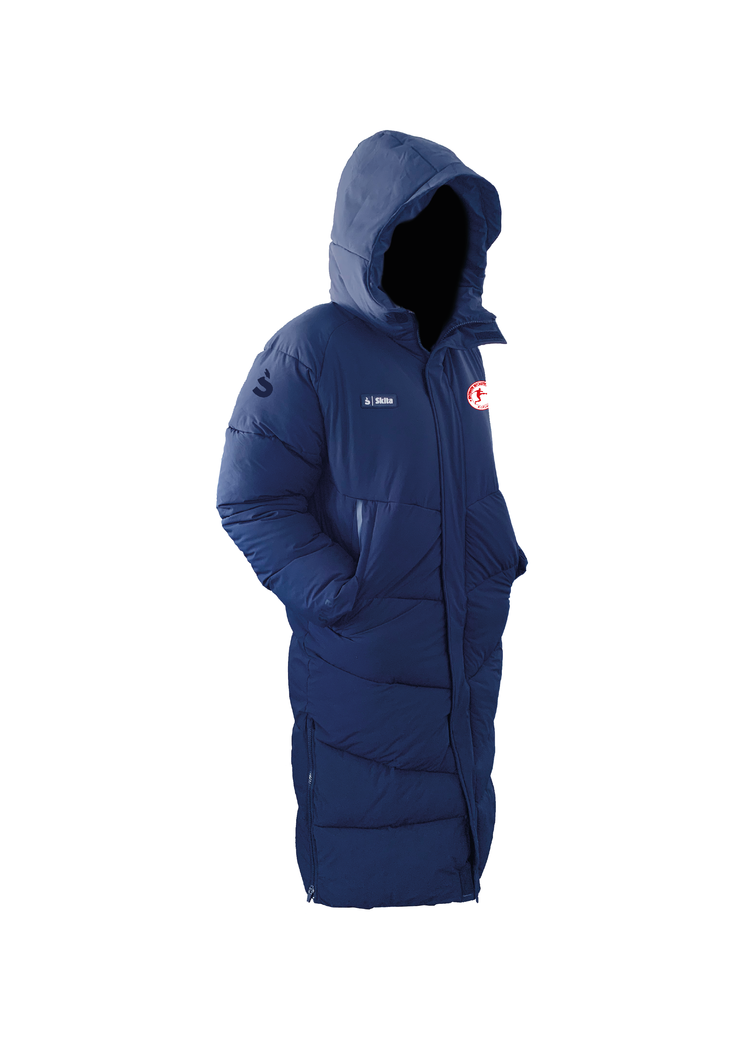 Parka SKITA'TECH navy (Entente Sportive Bruges)